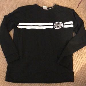 Black VS PINK crew neck sweatshirt